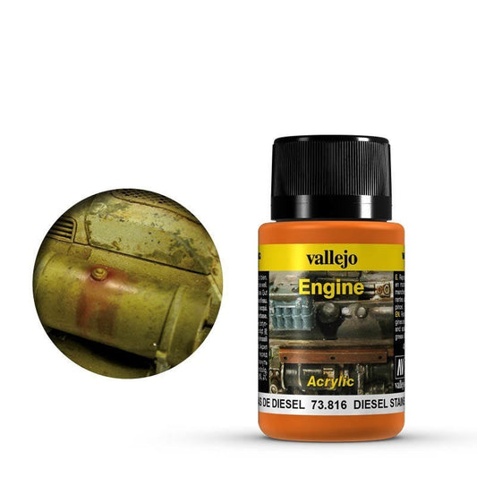 Vallejo Weathering Effects Diesel Stains 40 ml