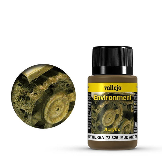 Vallejo Weathering Effects Mud and Grass Effect 40 ml