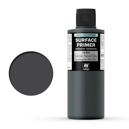 Vallejo Surface Primer German Panzer Grey 200 ml