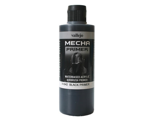 Vallejo Mecha Colour Black Primer 200ml