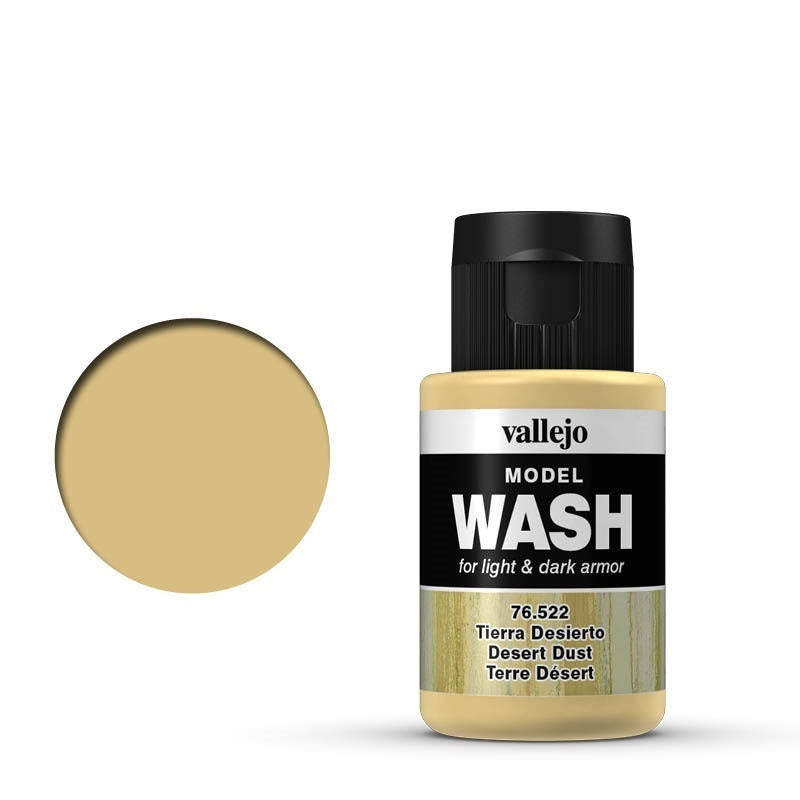 Vallejo Model Wash Desert Dust 35 ml Acrylic Paint