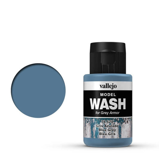 Vallejo Model Wash Blue Grey 35 ml Acrylic Paint