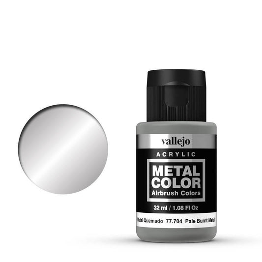 Vallejo Metal Color Pale Burnt Metal 32ml Acrylic Paint