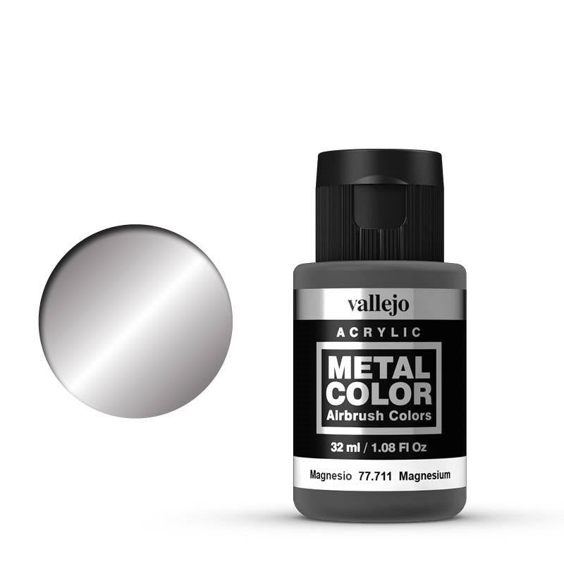 Vallejo Metal Color Magnesium 32ml Acrylic Paint