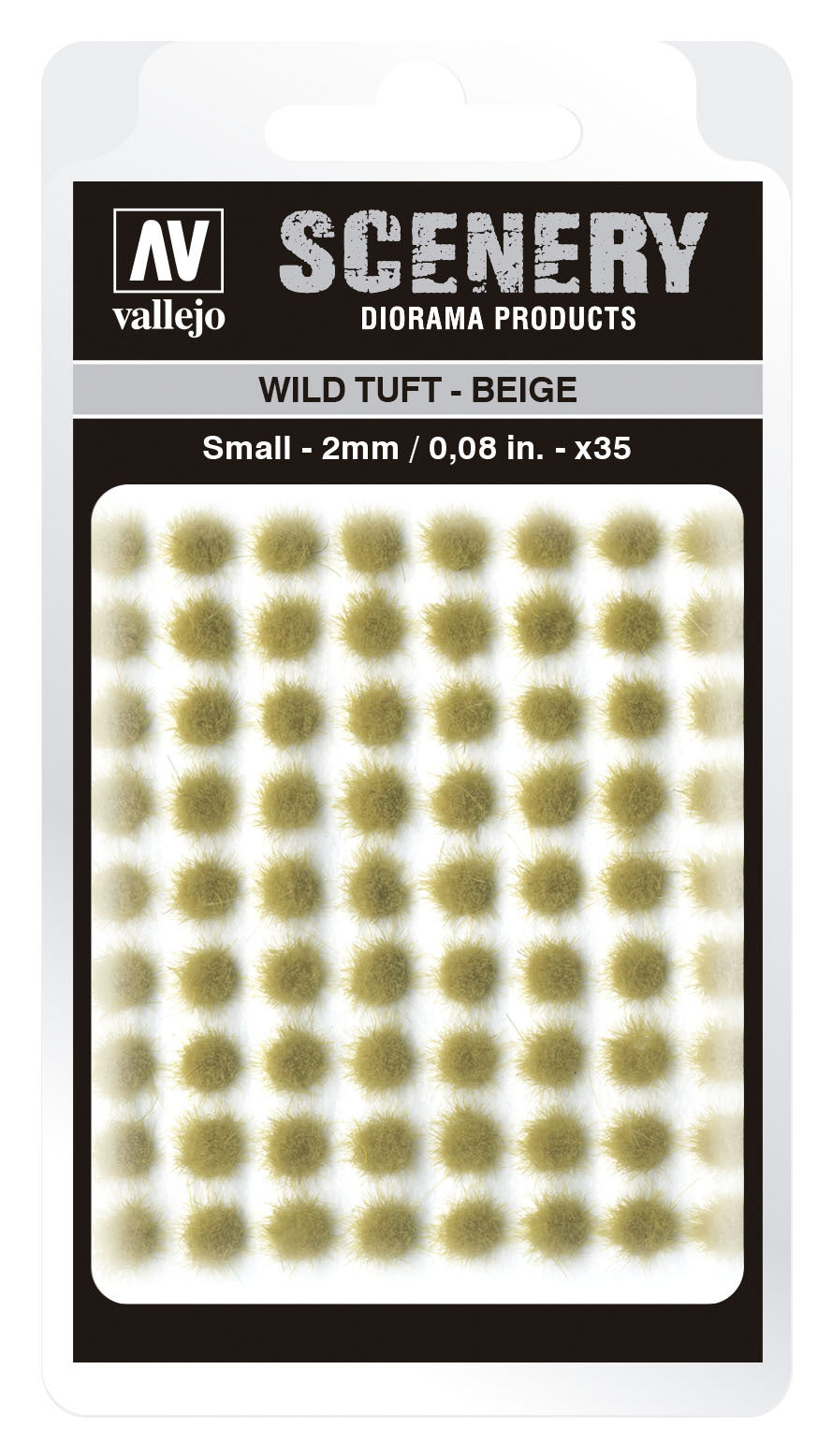 Vallejo 2mm Wild Tuft - Beige Diorama Accessory