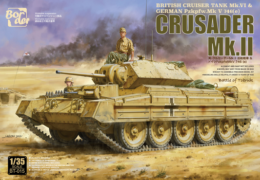 Border Model 1/35 Crusader Mk.II Plastic Model Kit