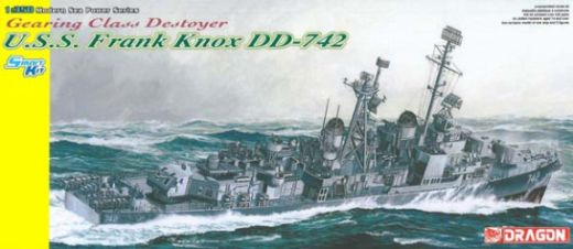 Dragon 1/350 USS FRANK KNOX DD-742 GEARING CLASS DESTROYER