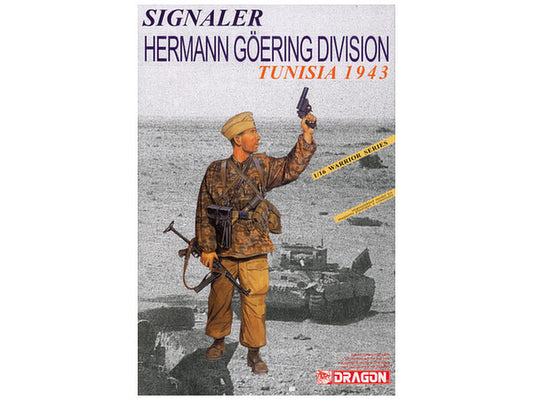 Dragon 1/16 Signaler Hermann Goring Division (Tunisia 1943) Plastic Model Kit