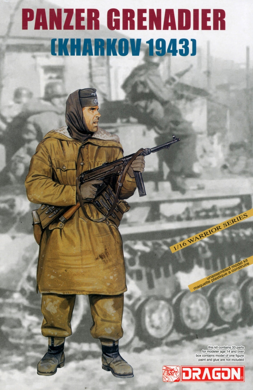 Dragon 1/16 Panzer Grenadier (Kharkov 1943) Plastic Model Kit