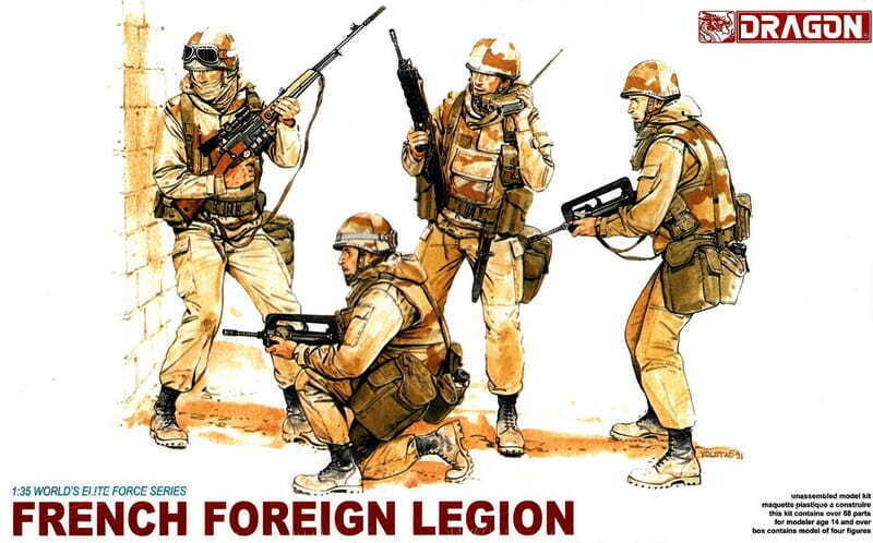 Dragon 1/35 French Foreign Legion Plastic Model Kit