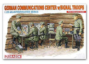 Dragon 1/35 German Communications Center w/Signal Troops