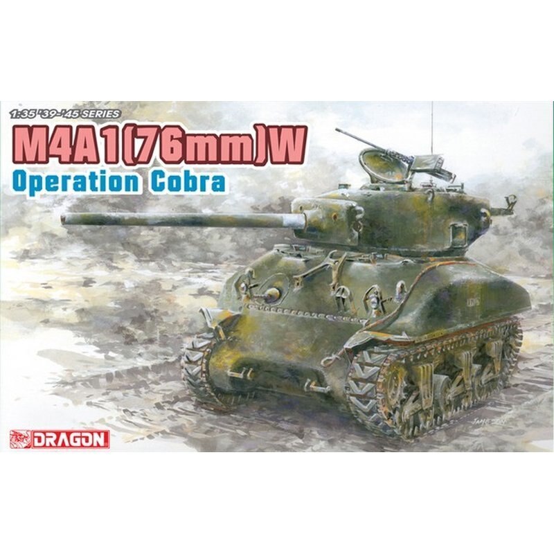 Dragon 1/35 M4A1(76)W "Operation Cobra" Plastic Model Kit