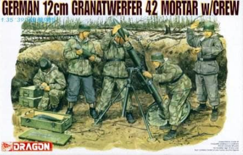 Dragon 1/35 Granatwerfer 42 Mortar Plastic Model Kit