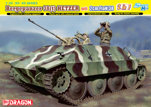 Dragon 1/35 JAGDPANZER 38 mit 2cm FlaK 38