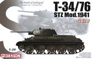 Dragon 1/35 T-34/76 STZ Mod.1941 Plastic Model Kit