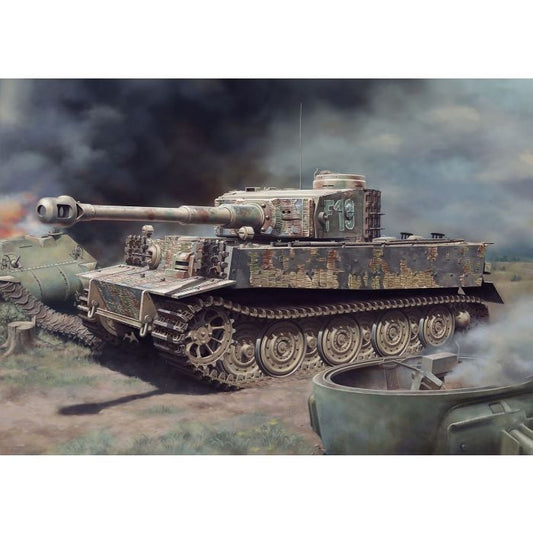 Dragon 1/35 Sd.Kfz.181 Pz.Kpfw.VI Ausf.E Gruppe Fehrmann Tiger I Plastic Model Kit