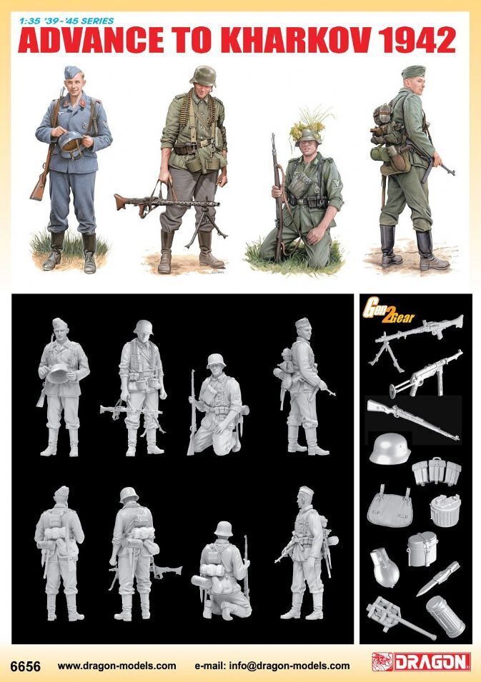 Dragon 1/35 Advance to Kharkov 1942 Plastic Model Kit