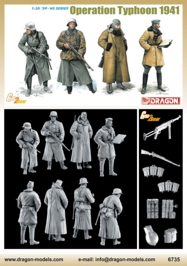 Dragon 1/35 Operation Typhoon 1941 Plastic Model Kit