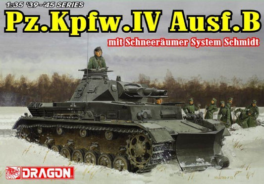 Dragon 1/35 Pz.Kpfw.IV Ausf.B mit Schneeräumer System Schmidt Plastic Model Kit