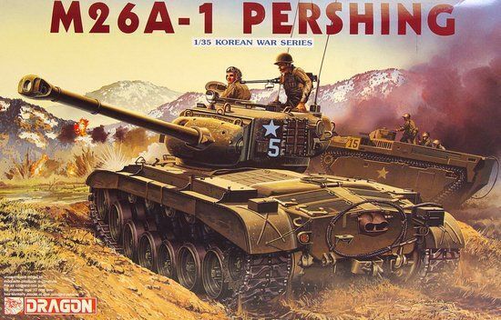 Dragon 1/35 M26A-1 Pershing Plastic Model Kit