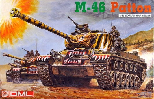 Dragon 1/35 M-46 Patton Plastic Model Kit