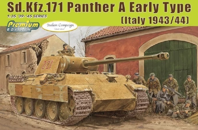 Dragon 1/35 Panther A Early (Premium) Plastic Model Kit