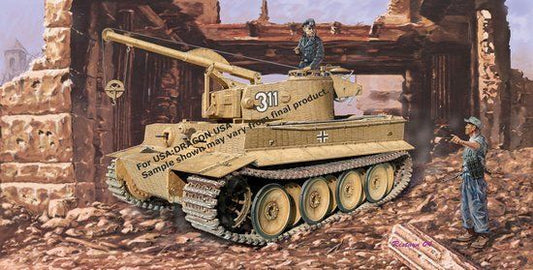 Dragon 1/72 Bergepanzer Tiger I s.Pz.Abt.508 Dragon 1/72 AFV Model Kits Plastic Model Kit