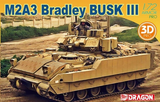 Dragon 1/72 M2A3 Bradley BUSK III Plastic Model Kit