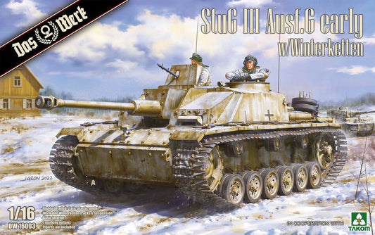 Das Werk 1/16 StuG III Ausf.G w/ Winterketten Plastic Model Kit