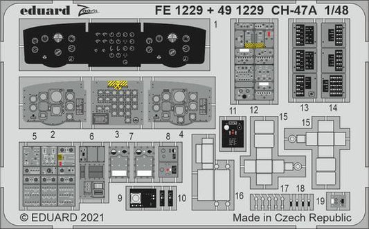 Eduard 1/48 CH-47A Photo etched parts