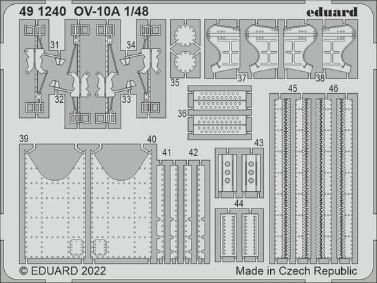 Eduard 1/48 OV-10A Photo etched set for ICM