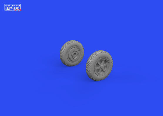 Eduard 1/72 F4F wheels late PRINT Brassin