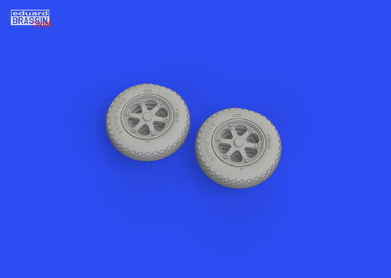 Eduard 1/72 F4F wheels late PRINT Brassin