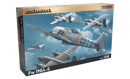 Eduard 1/48 Fw 190A-8 Plastic Model Kit ProfiPACK