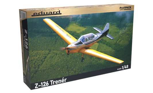 Eduard 1/48 Z-12 Trenér Plastic Model Kit ProfiPACK