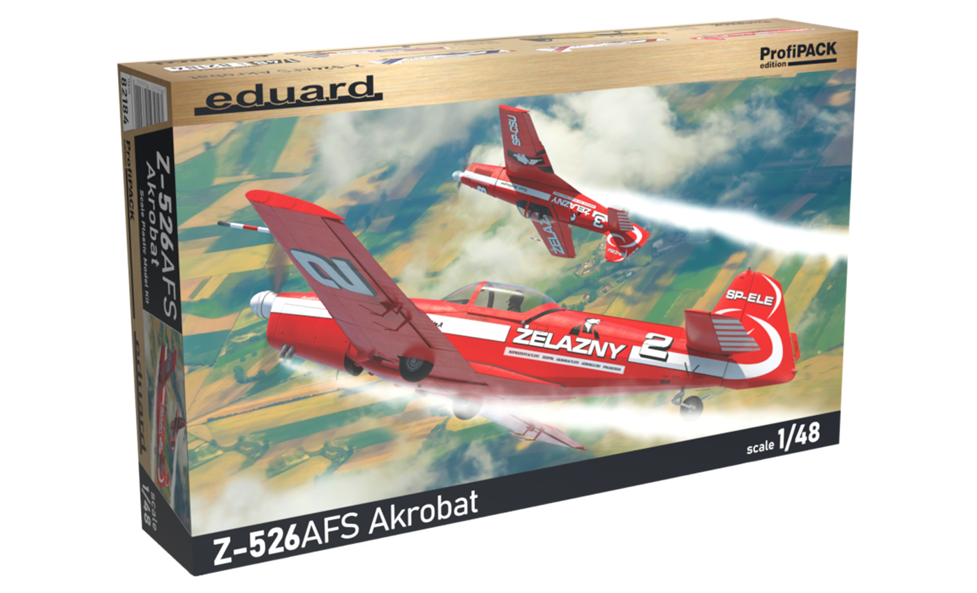 Eduard 1/48 Z-526AFS Akrobat Plastic Model Kit ProfiPACK