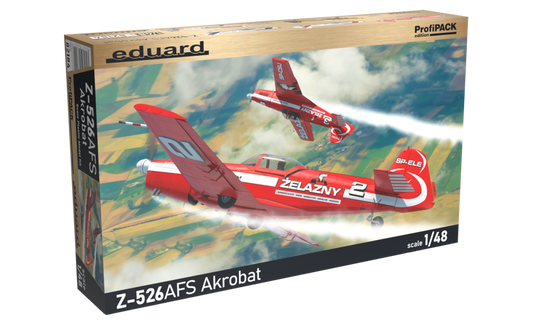 Eduard 1/48 Z-526AFS Akrobat Plastic Model Kit ProfiPACK