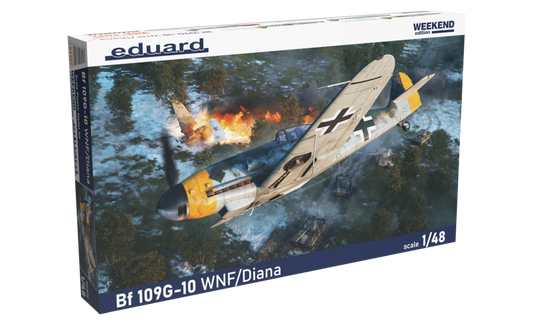 Eduard 1/48 Bf 109G-10 WNF/ Diana Weekend edition Plastic Model Kit