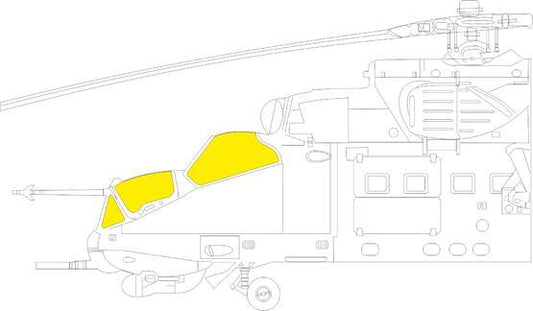 Eduard 1/48 Mi-24P Masking set