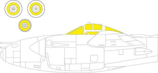 Eduard 1/48 P-38J Lightning Masks