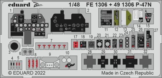 Eduard 1/48 P-47N Zoom set