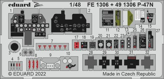 Eduard 1/48 P-47N Zoom set