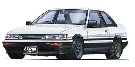 Fujimi 1/24 Toyota AE86 Levin 2 door "Late type"'85 (ID-61) Plastic Model Kit