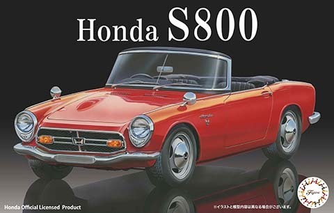 Fujimi 1/24 Honda S800 (ID-104) Plastic Model Kit