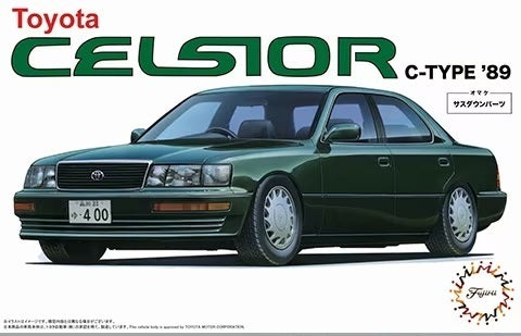 Fujimi 1/24 Toyota Celsior C type '89 (ID-4) Plastic Model Kit