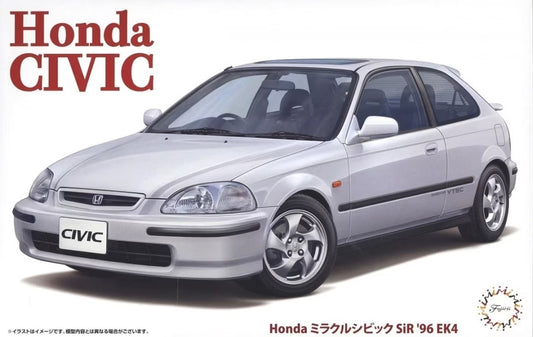 Fujimi 1/24 Honda Miracle Civic SiR '96 EK4 (ID-184) Plastic Model Kit