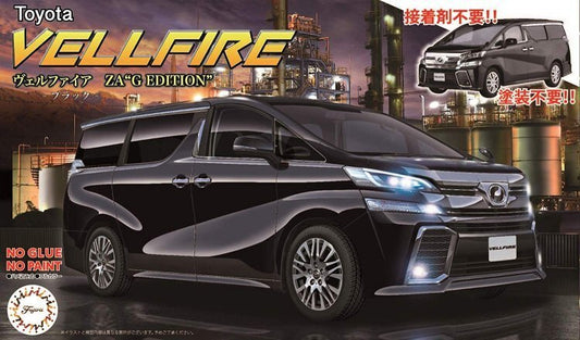 Fujimi 1/24 Vellfire ZA G Edition (Black) (C-NX-1) Plastic Model Kit