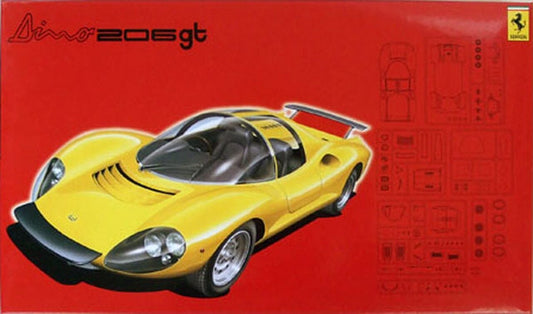 Fujimi 1/24 Dino 206 (RS-76) Plastic Model Kit