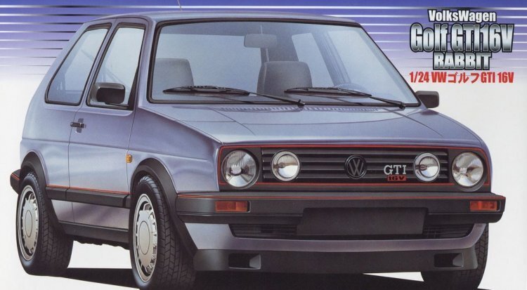 Fujimi 1/24 Golf GTI 16V (RS-18) Plastic Model Kit