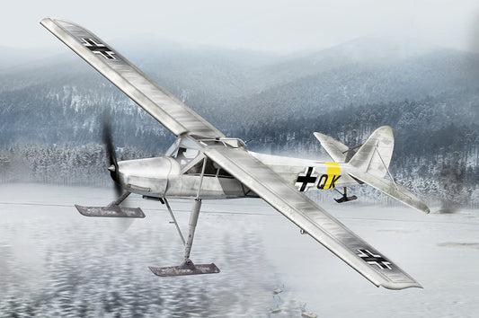 HobbyBoss 1/35 Fieseler Fi-156 C-3 Skiplane Plastic Model Kit